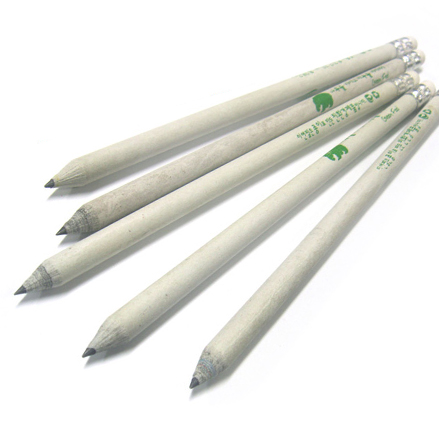 Newspaper Eraser Pencil