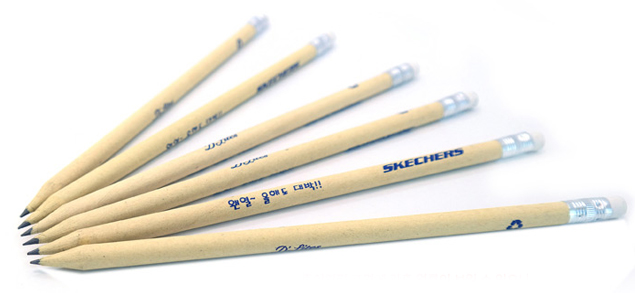 Recycled Paper Eraser Pencil