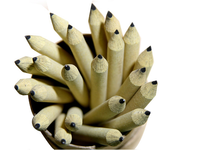 Recycled Paper Eraser Pencil