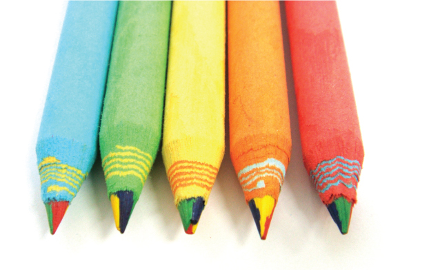 Zebra Multi Colored Pencil